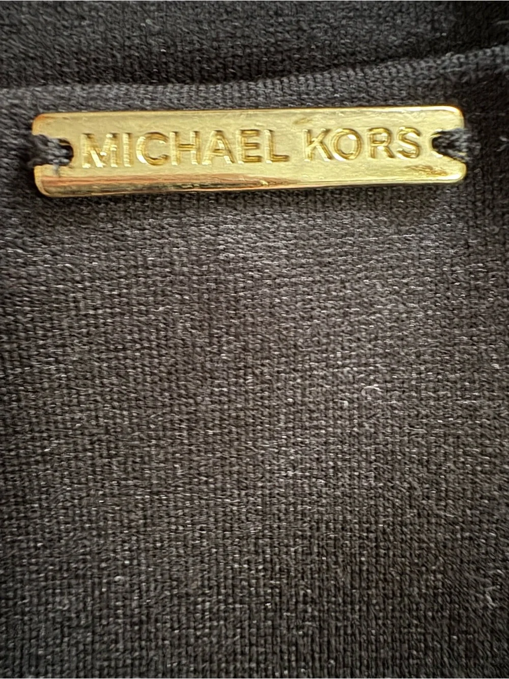 Michael Kors Black Pull-On Cropped Ponte Pants